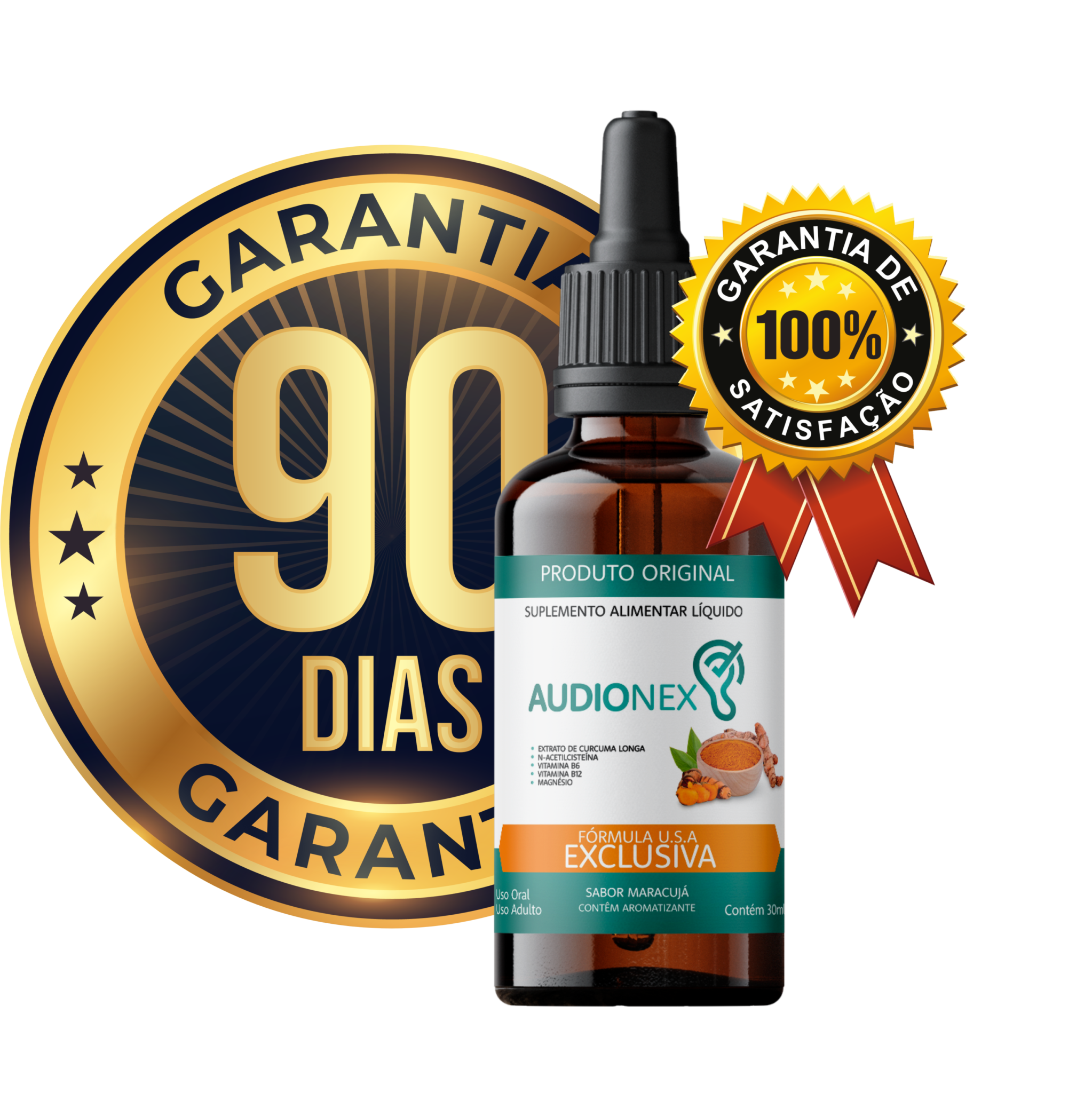Garantia de 90 dias Audionex